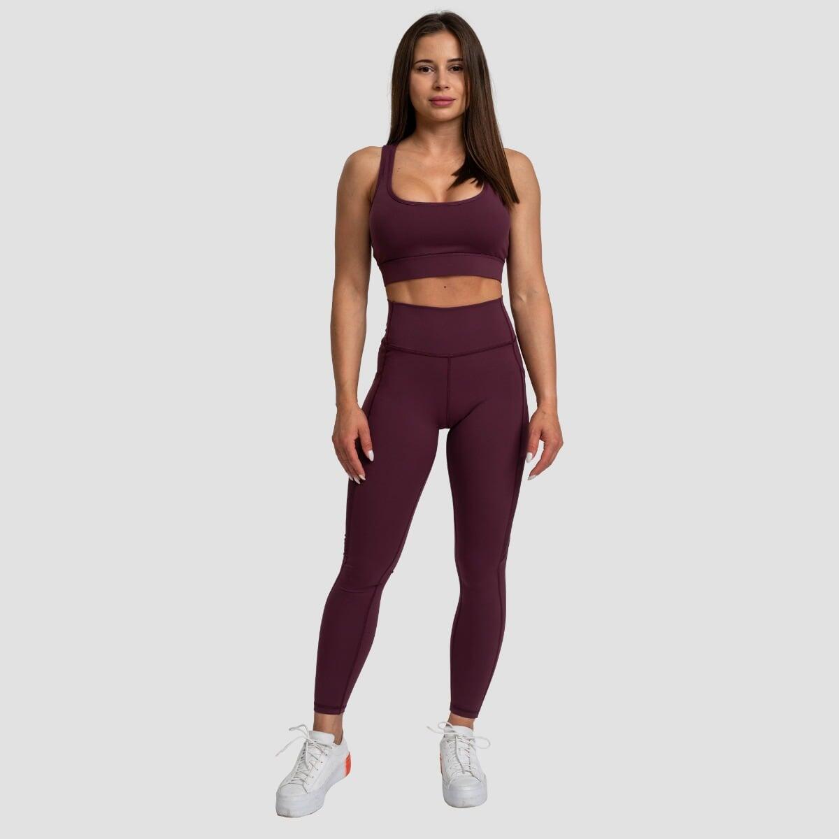 Legíny dámské fitness s kapsou Mesh Panel 5/7