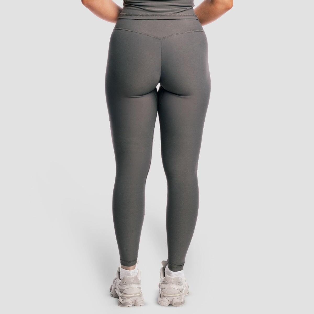 Legginsy damskie fitness z wysokim stanem Core Carbon 3/7