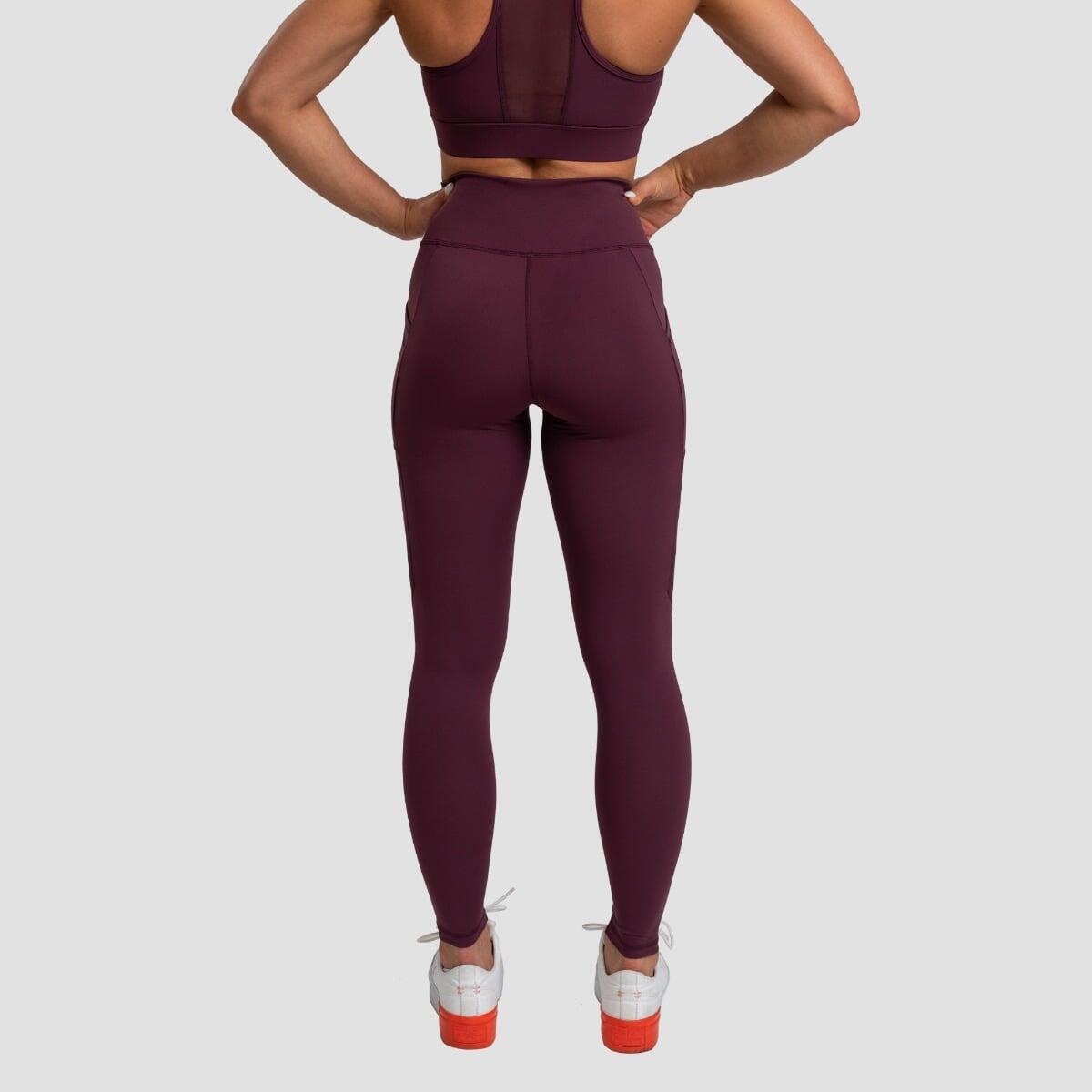 Legíny dámské fitness s kapsou Mesh Panel 4/7