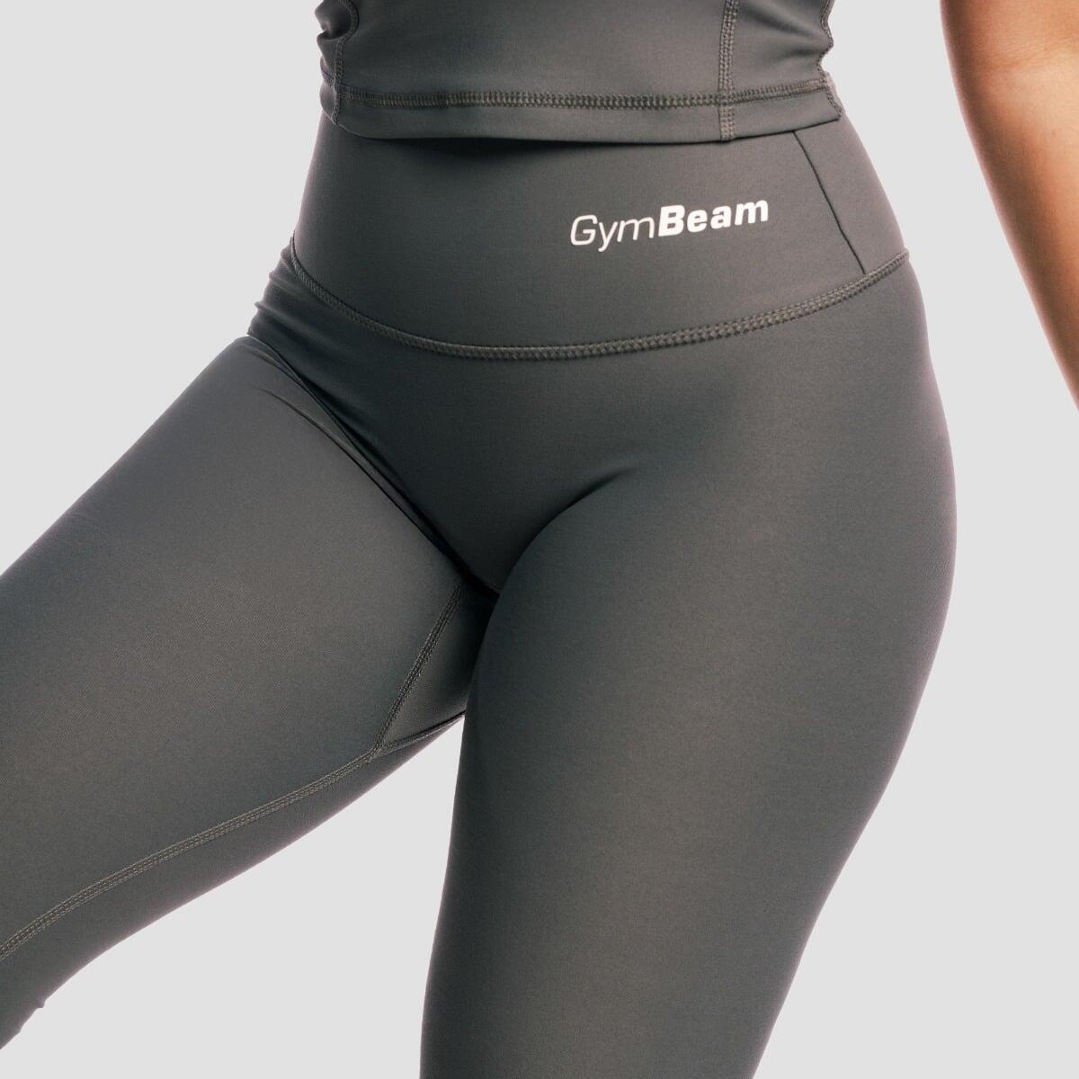 Legginsy damskie fitness z wysokim stanem Core Carbon 2/7