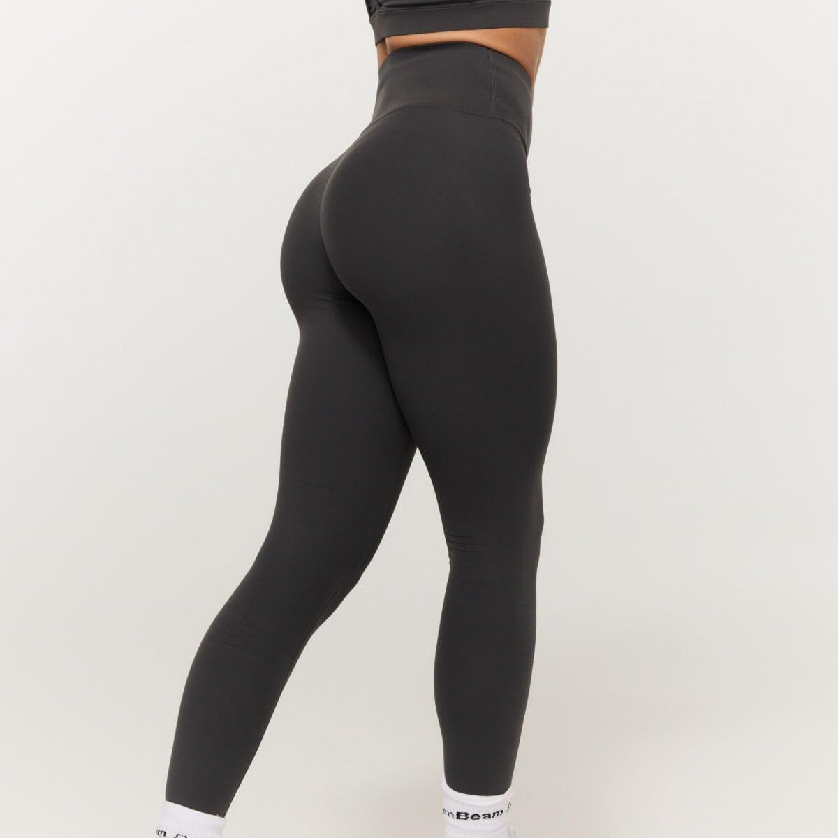 Legginsy damskie fitness z wysokim stanem Charcoal BEAT 4/7