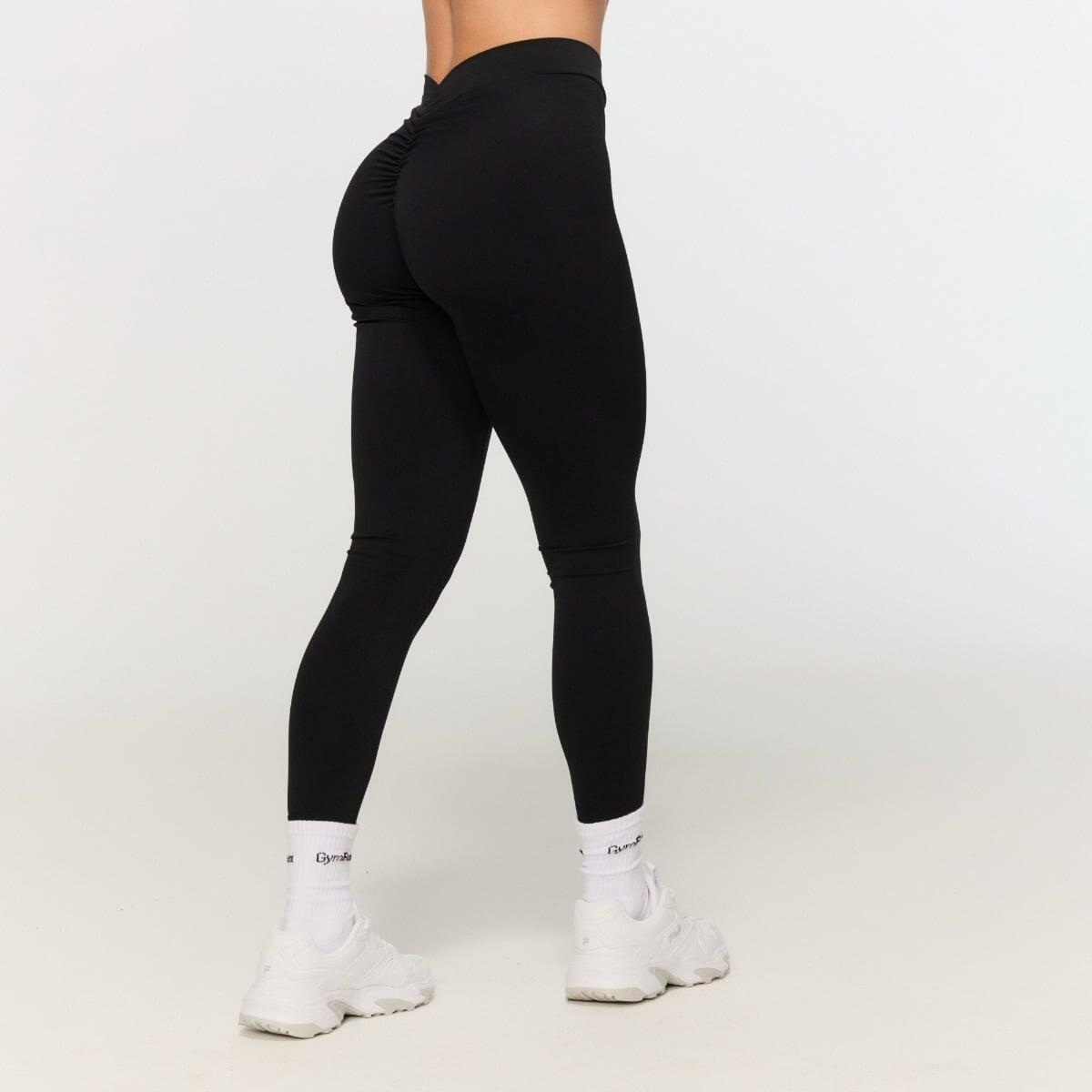 Legginsy damskie fitness z wysokim stanem Fierce V-back