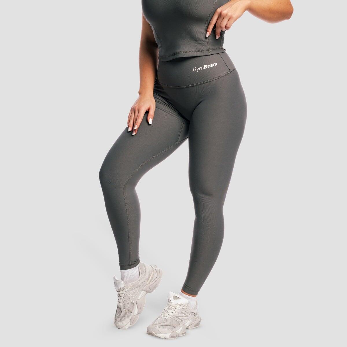 Legginsy damskie fitness z wysokim stanem Core Carbon 4/7