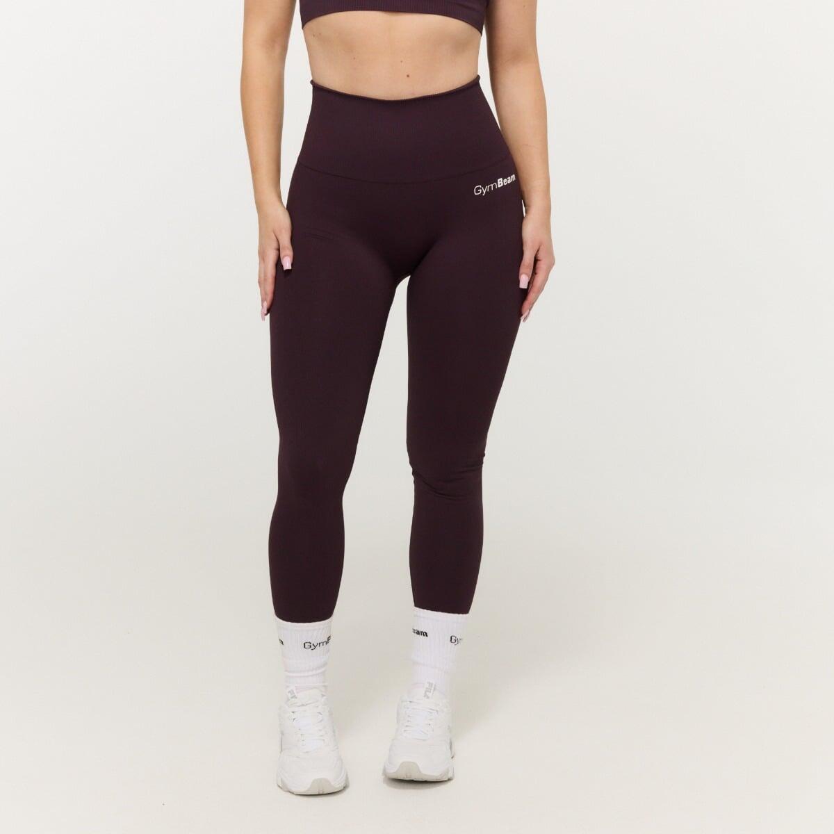Legginsy damskie fitness bezszwowe z wysokim pasem Eclipse 3/7