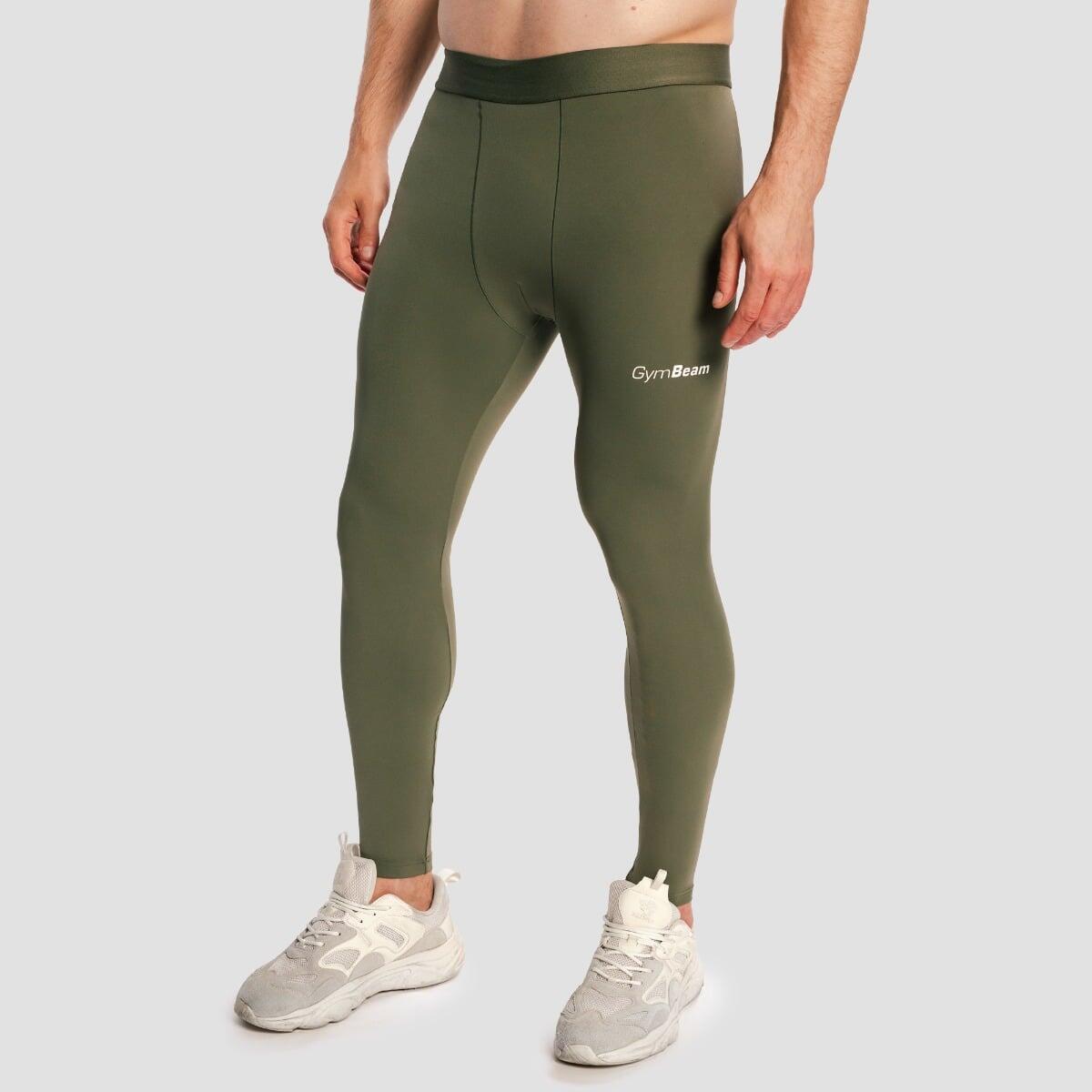 Legginsy męskie sporty walki slim oliwkowoszare Combat 3/7