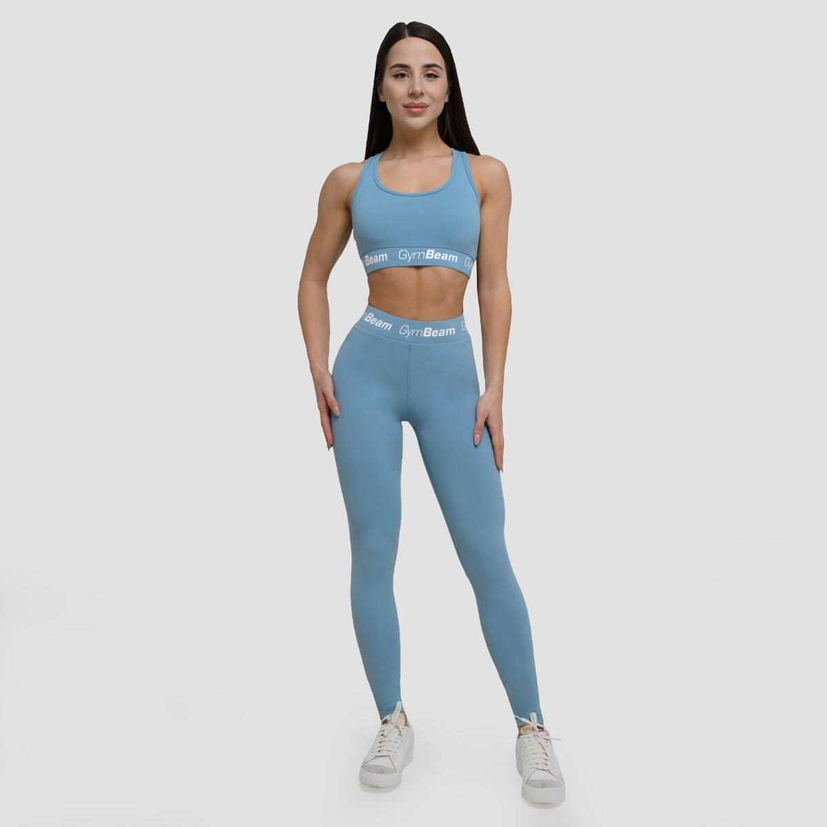 Legginsy damskie fitness z wysoką talią Simple 5/7