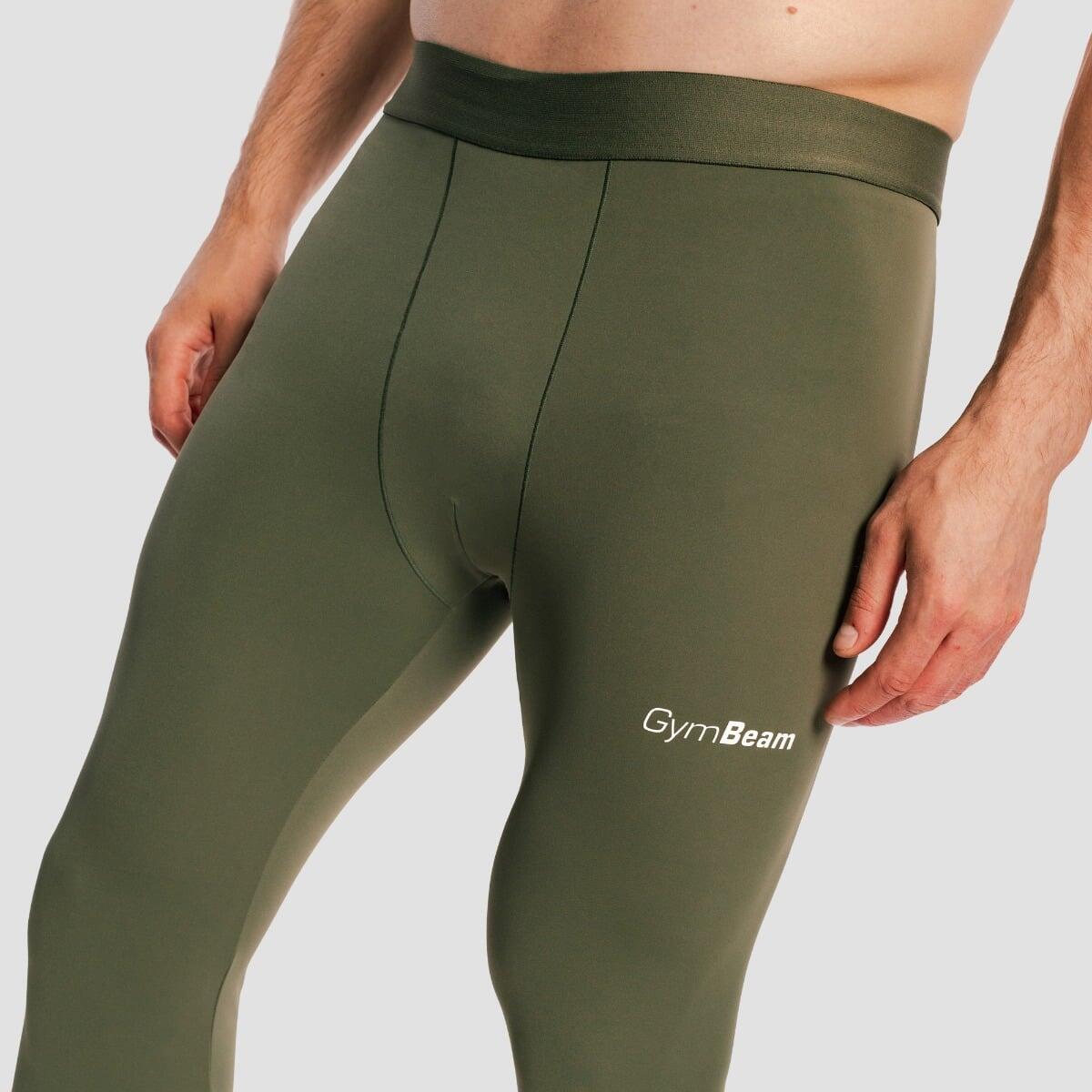 Legginsy męskie sporty walki slim oliwkowoszare Combat 2/7