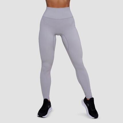 Legginsy damskie functional training z wysokim stanem szare FIT