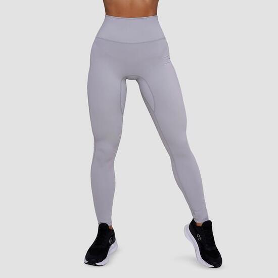 Legginsy damskie functional training z wysokim stanem szare FIT