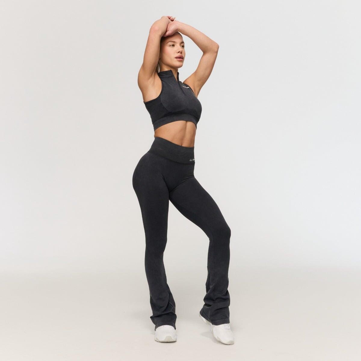 GYMBEAM Dámské kalhoty bezešvé do zvonu Fierce