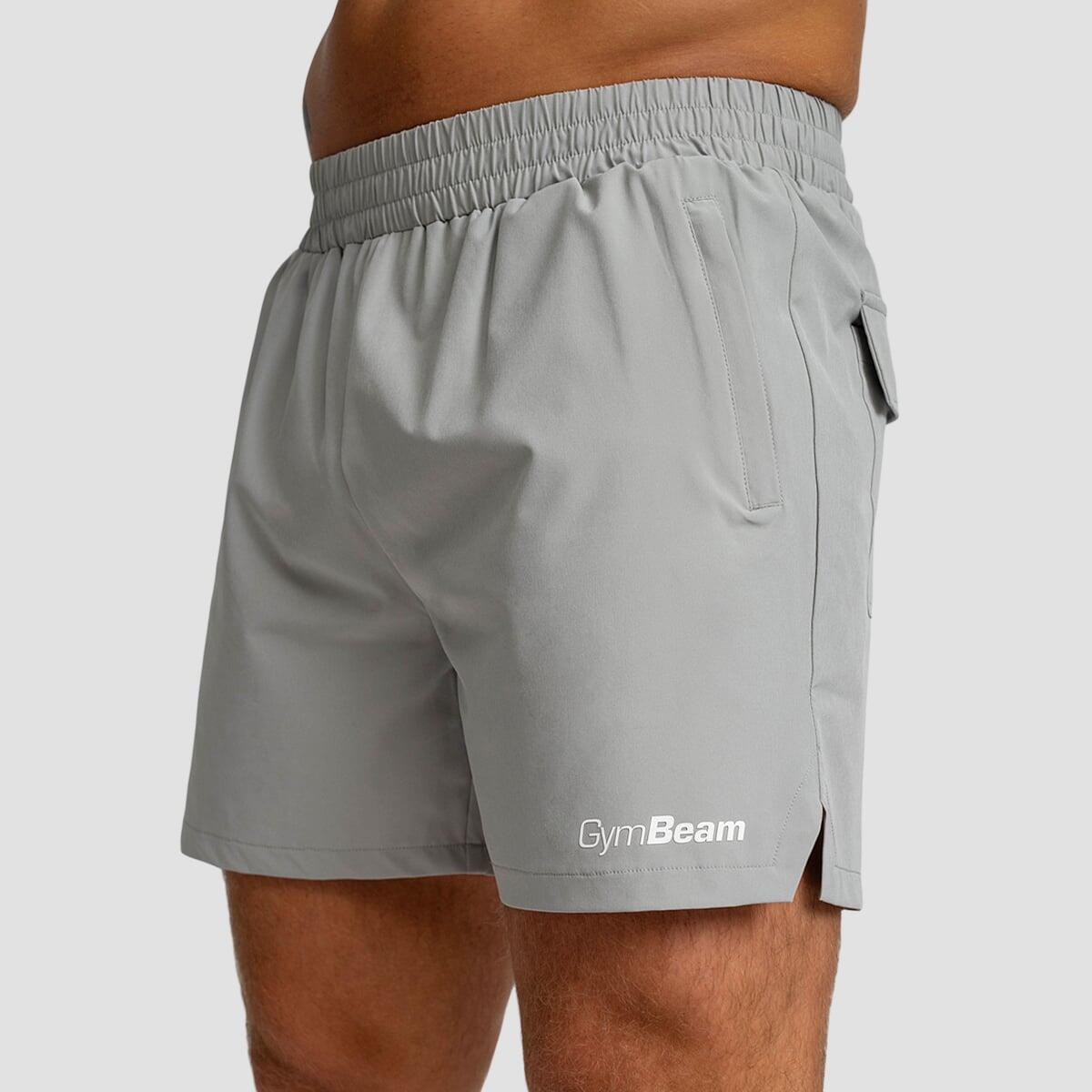 Pantaloncini uomo traspiranti grigi TRN 3/7