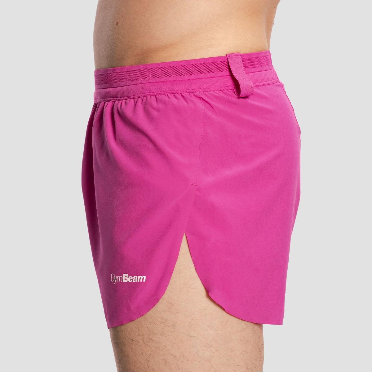 Pantaloncini uomo running traspiranti viola Pulse X 2/7