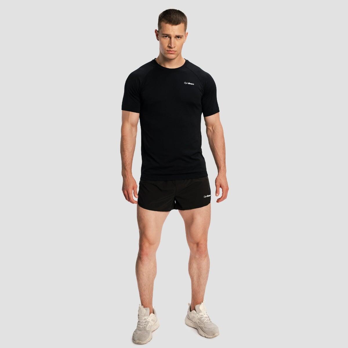 Pantaloncini uomo running traspiranti neri Pulse X 5/7