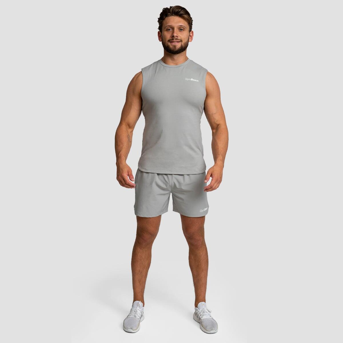 Pantaloncini uomo traspiranti grigi TRN 5/7