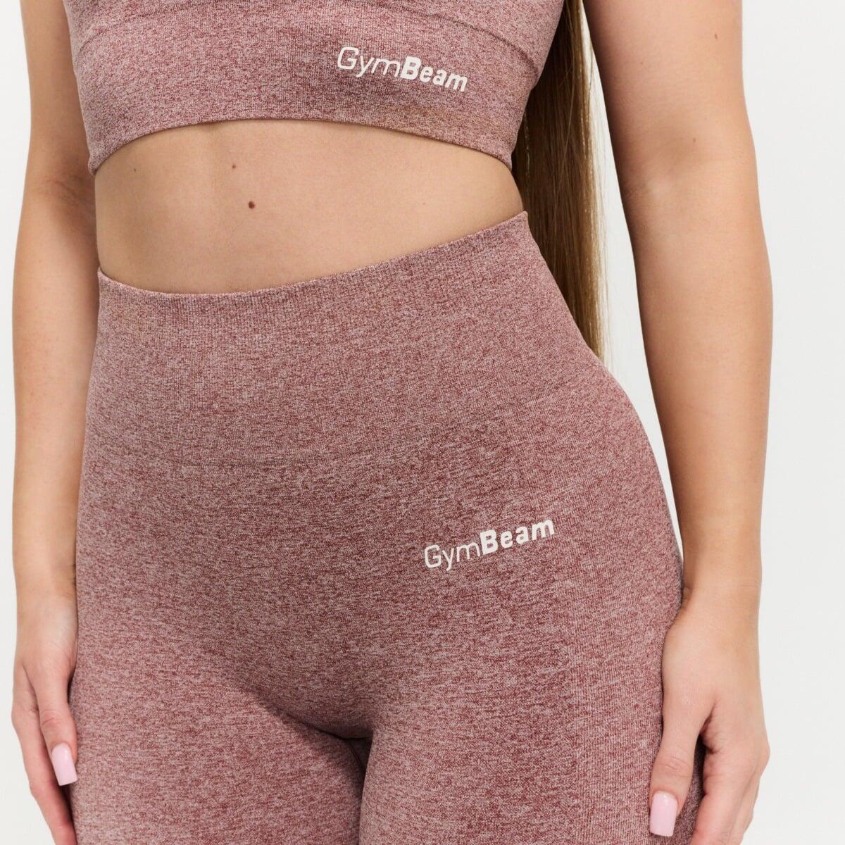 Szorty damskie fitness bezszwowe fioletowe FLO 2/7