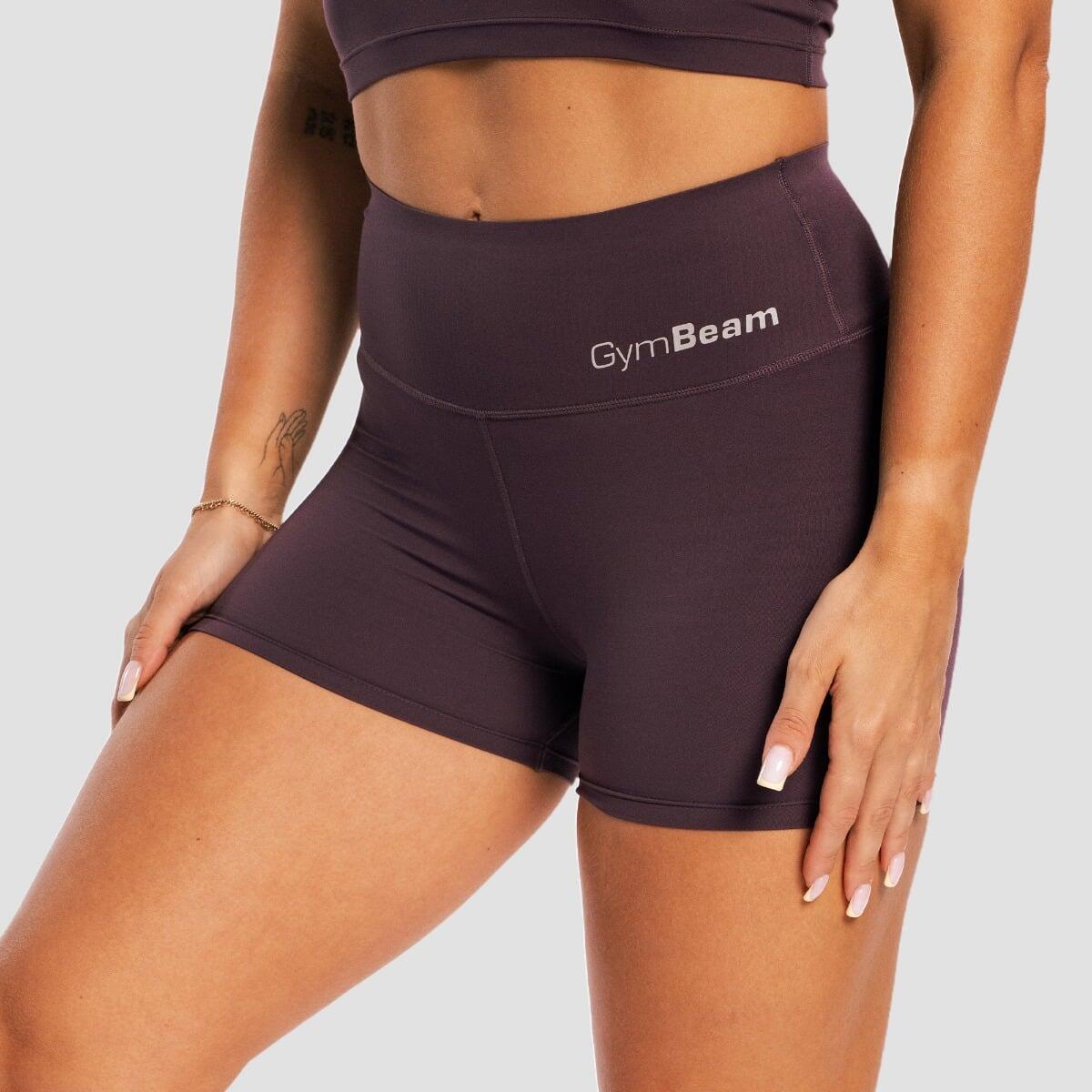 Pantaloncini donna palestra slim viola BEAT 2/7