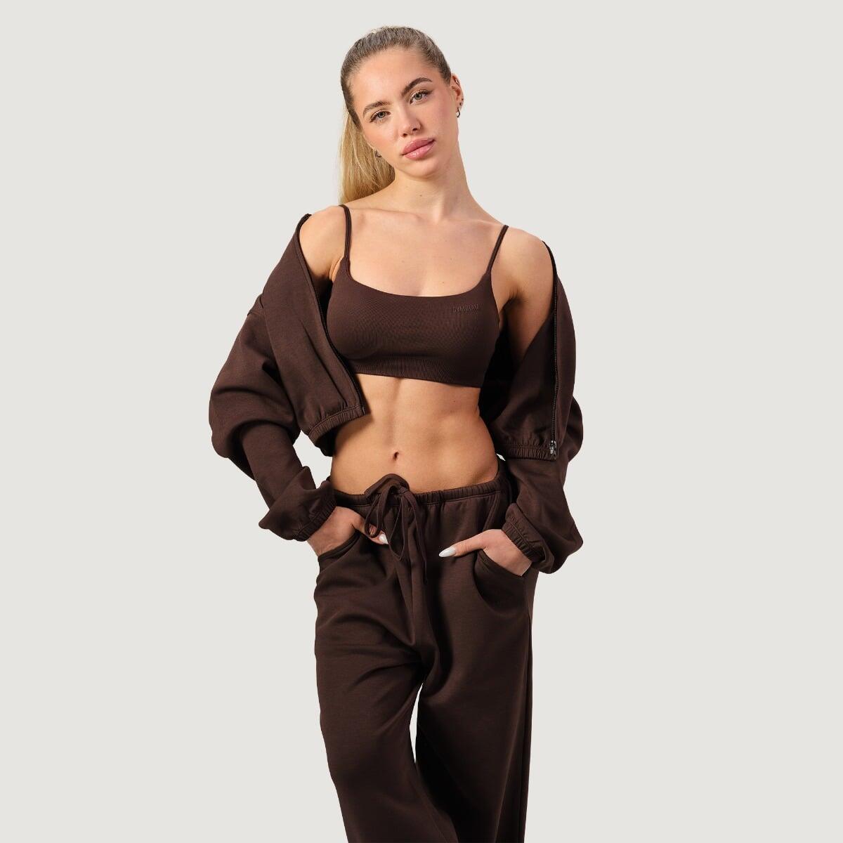 Pantaloni donna oversize marroni NEO 3/7