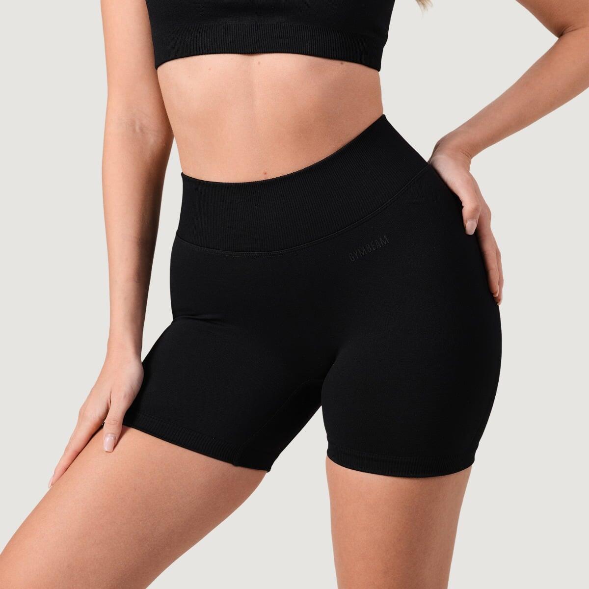 Pantaloncini donna fitness slim neri NEO 2/7