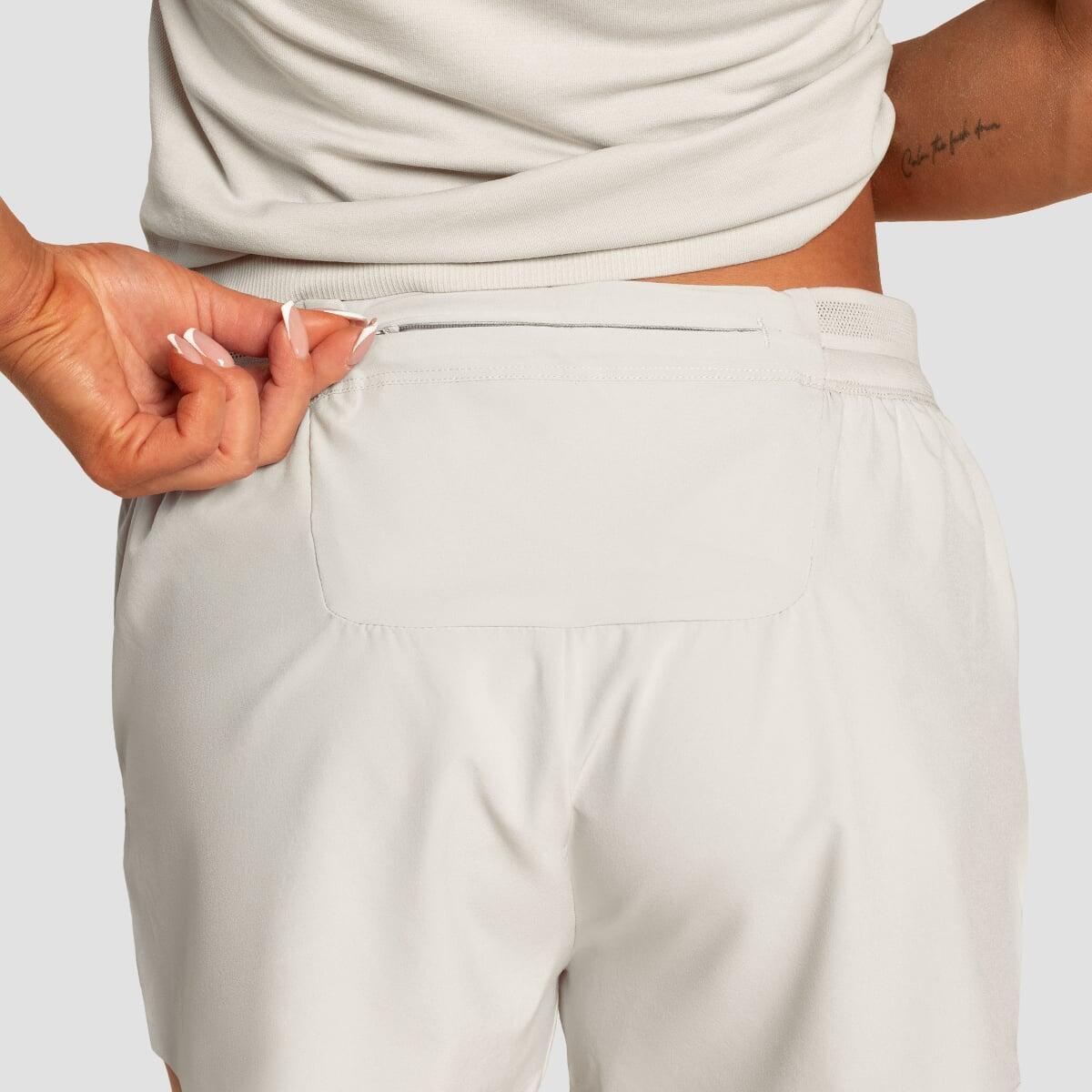 Pantaloncini donna running traspiranti grigi Pulse X 2/7