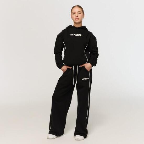 Spodnie damskie fitness oversize Varsity