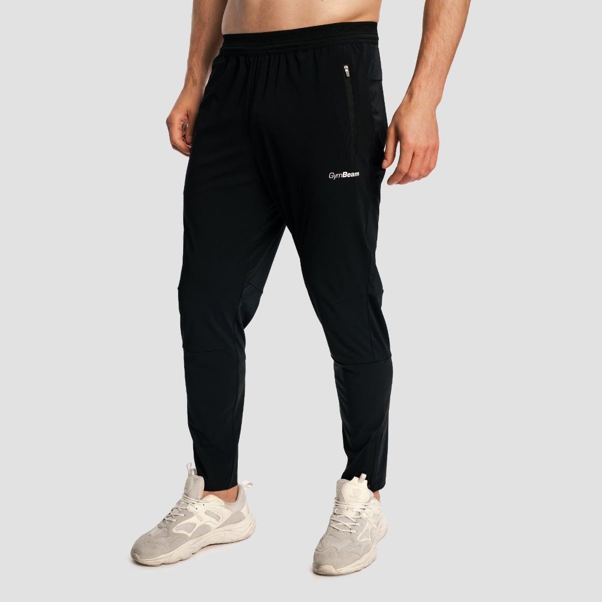 Pantaloni uomo running con zip neri Pulse X 3/7