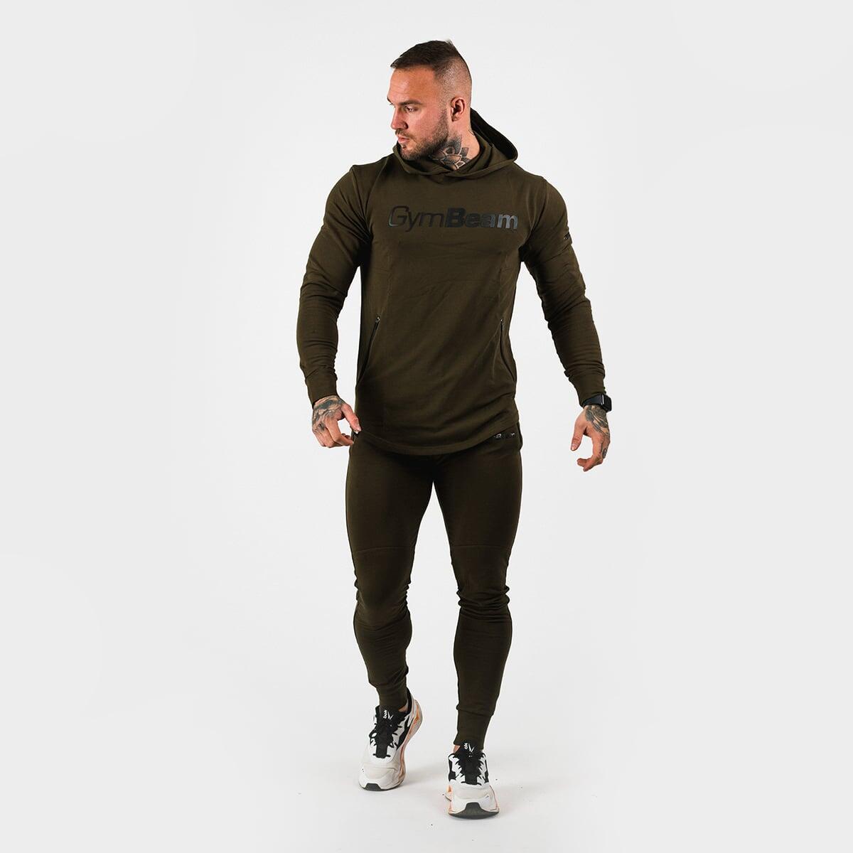 Pantaloni uomo slim verdi Urban 3/5