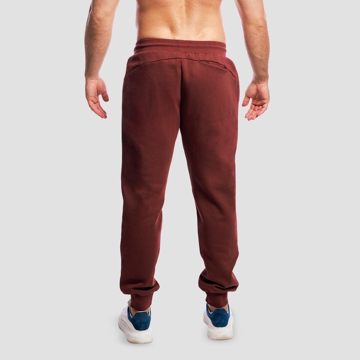 Pantaloni uomo oversize rossi Base 3/7