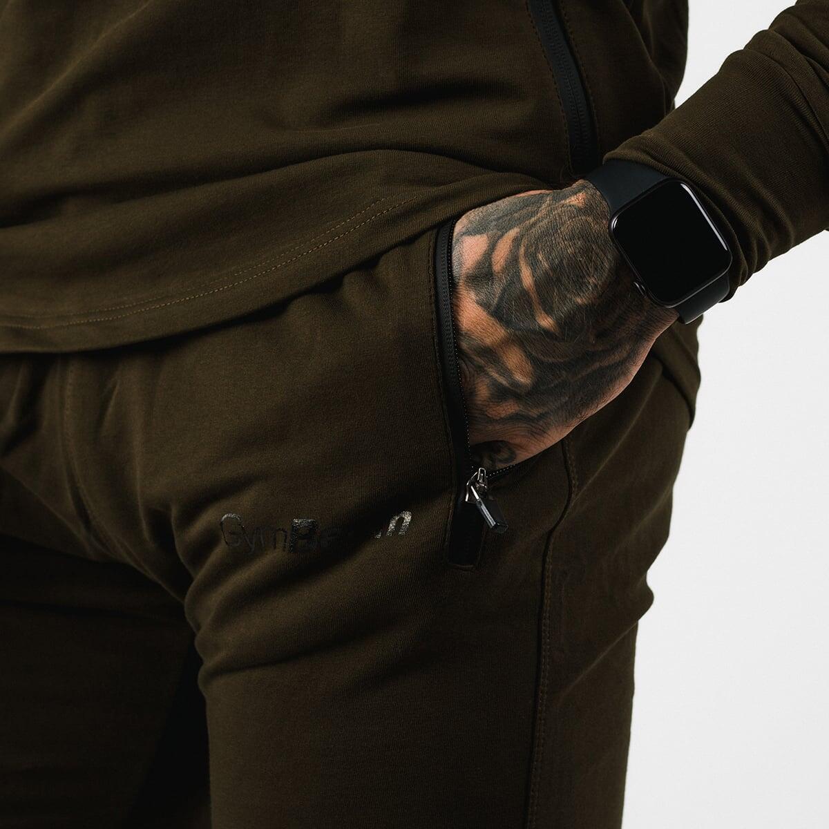 Pantaloni uomo slim verdi Urban 2/5