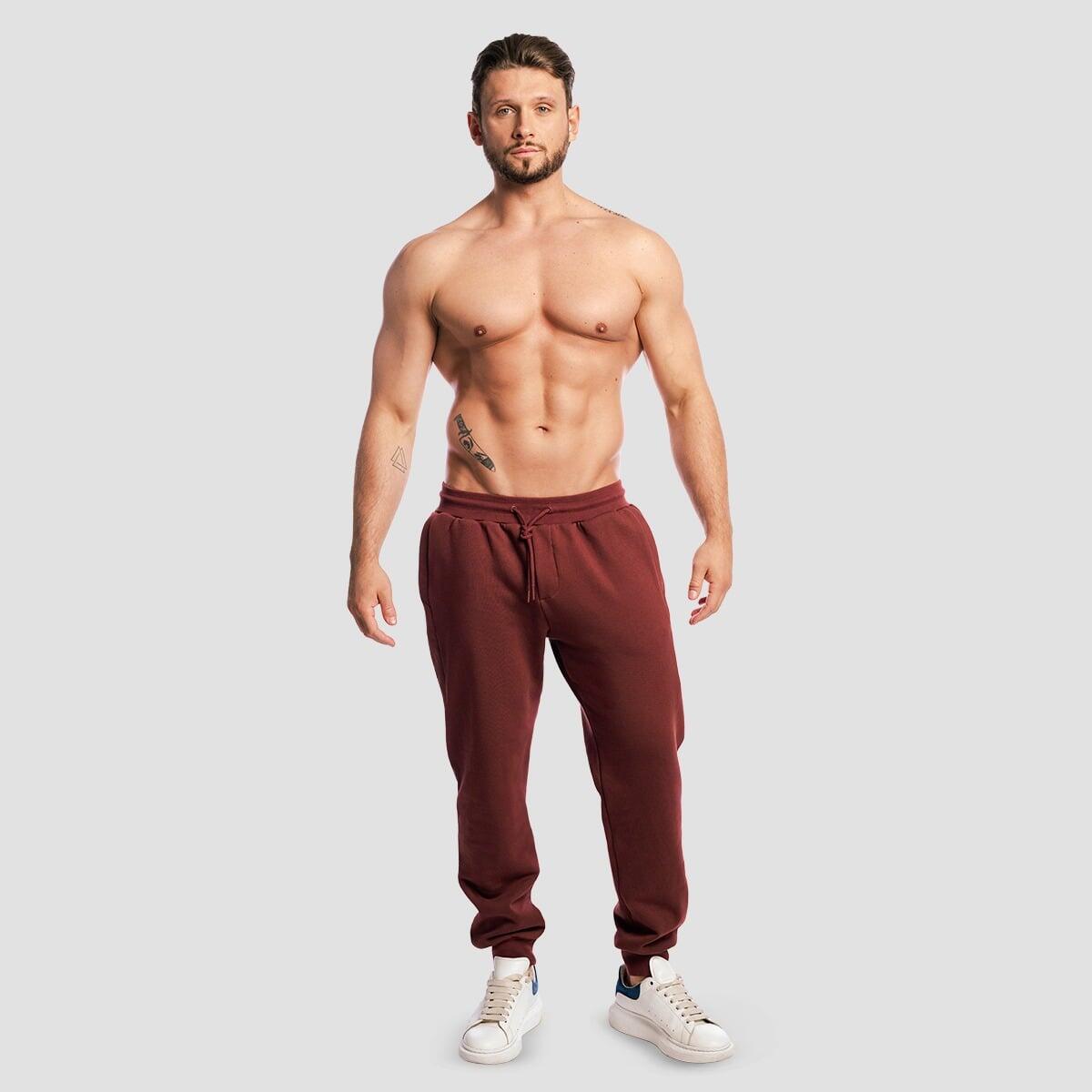 Pantaloni uomo oversize rossi Base 5/7