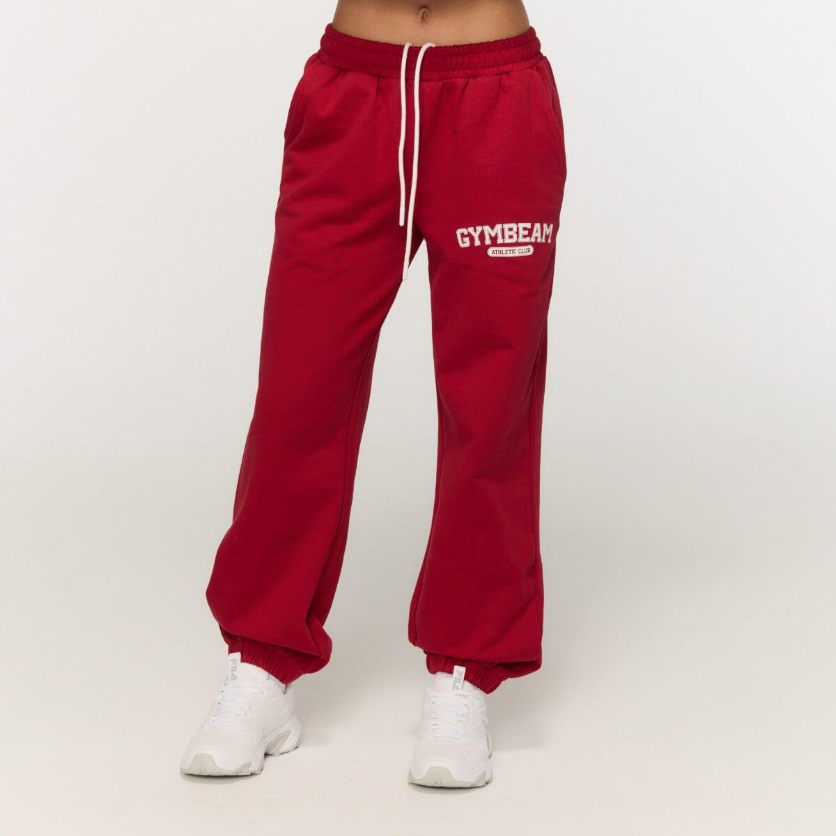 Spodnie dresowe damskie fitness oversize Varsity