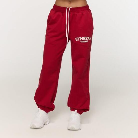 Spodnie dresowe damskie fitness oversize Varsity