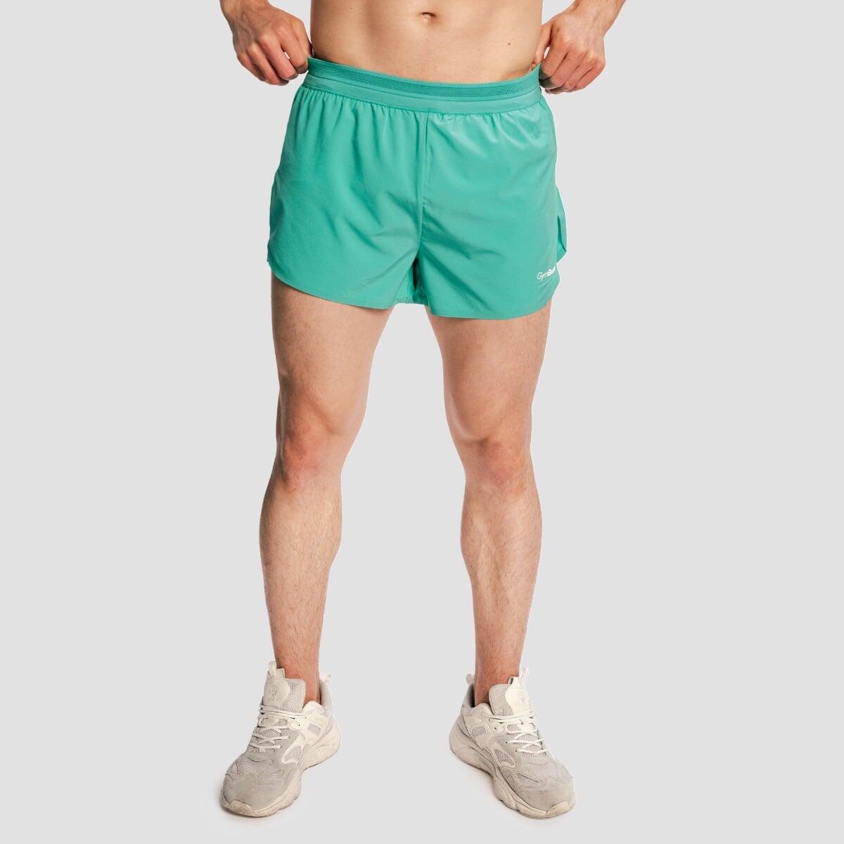 Pantaloncini uomo running traspiranti verdi Pulse X 3/7