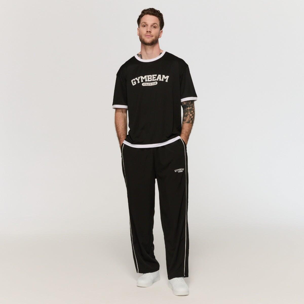 Pantaloni uomo oversize neri Varsity 6/7