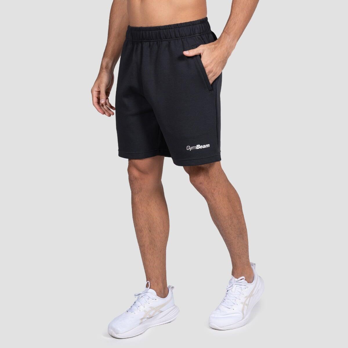 Pantaloncini uomo tempo libero regular neri Relay 3/7
