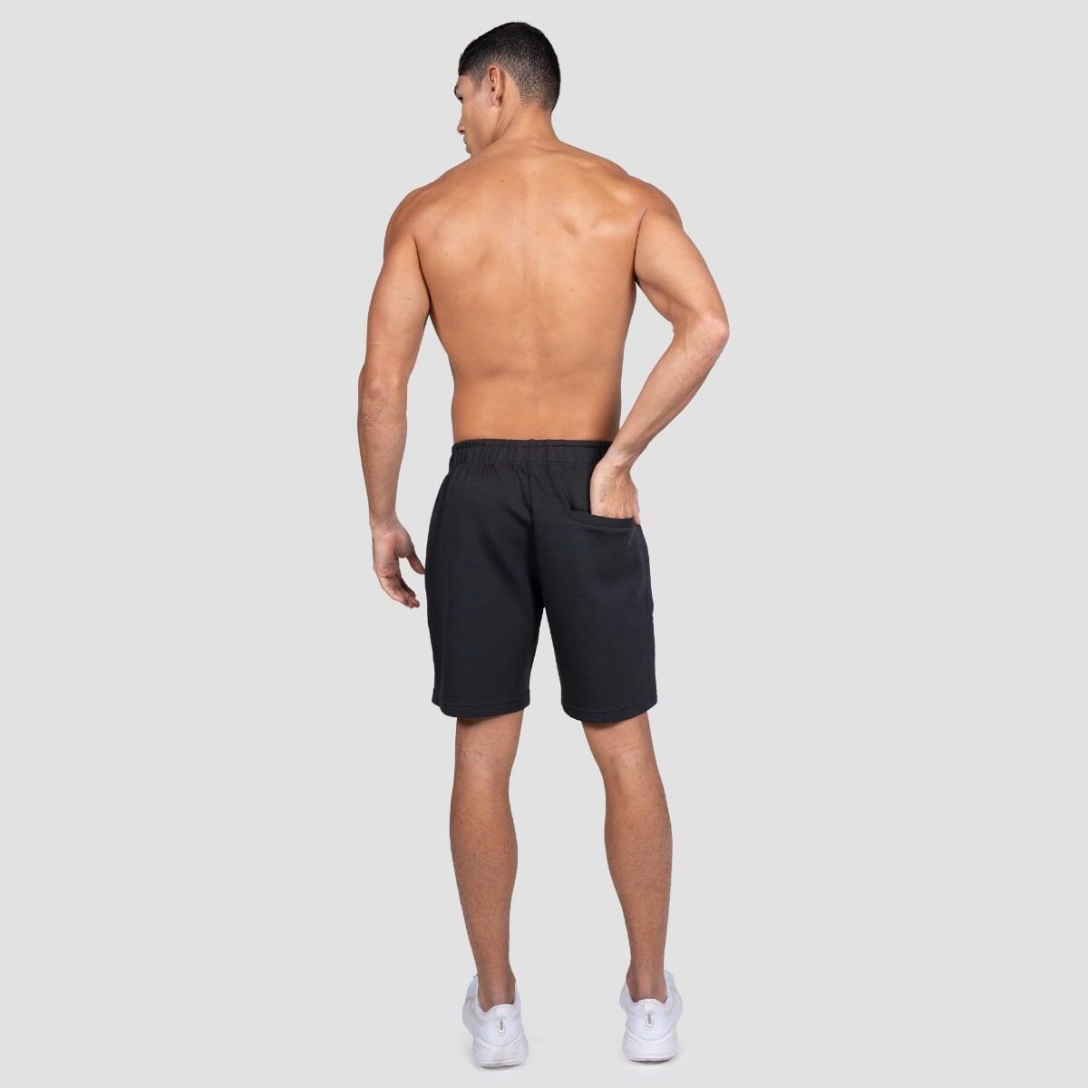 Pantaloncini uomo tempo libero regular neri Relay 5/7