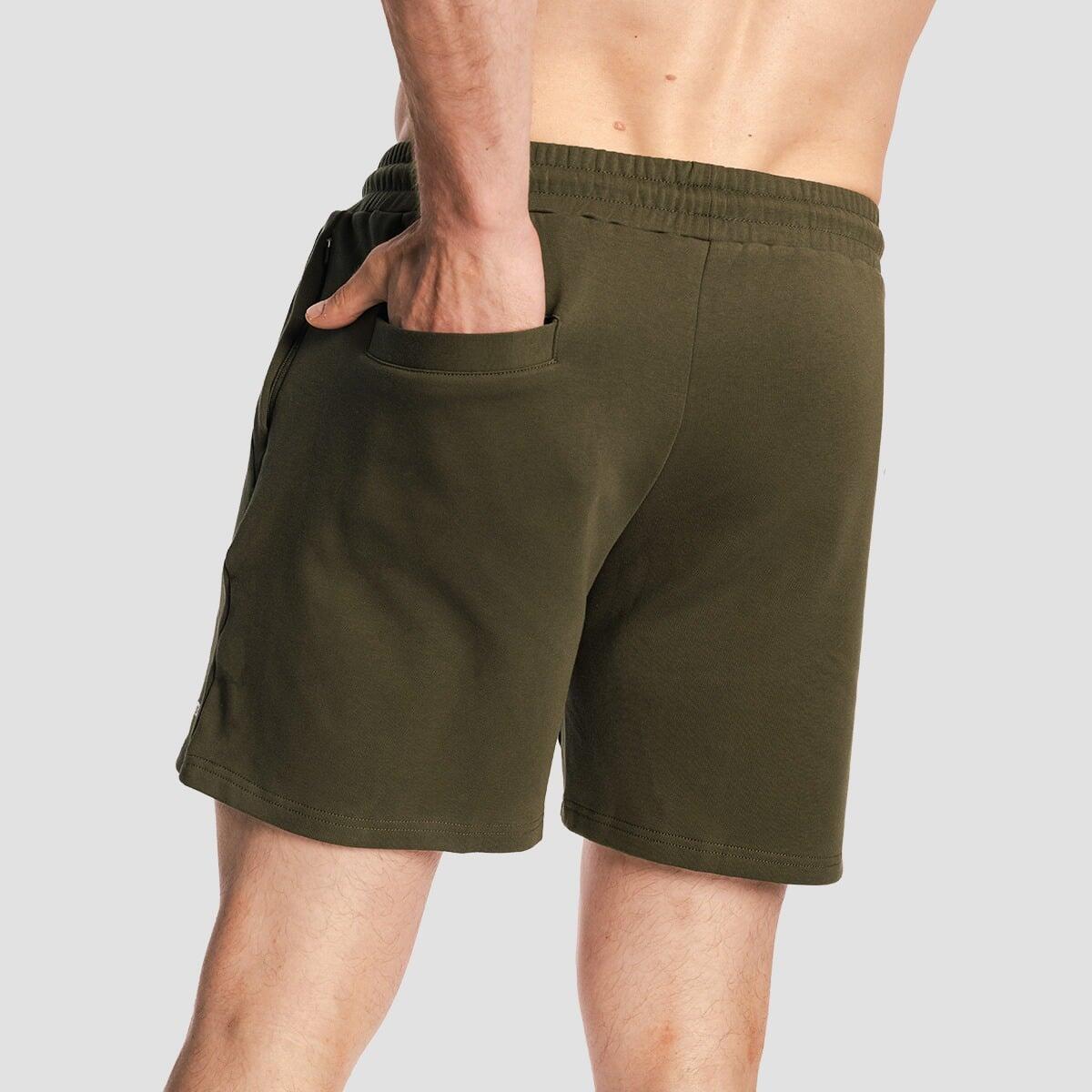 Pantaloncini uomo traspiranti marroni Limitless 4/7