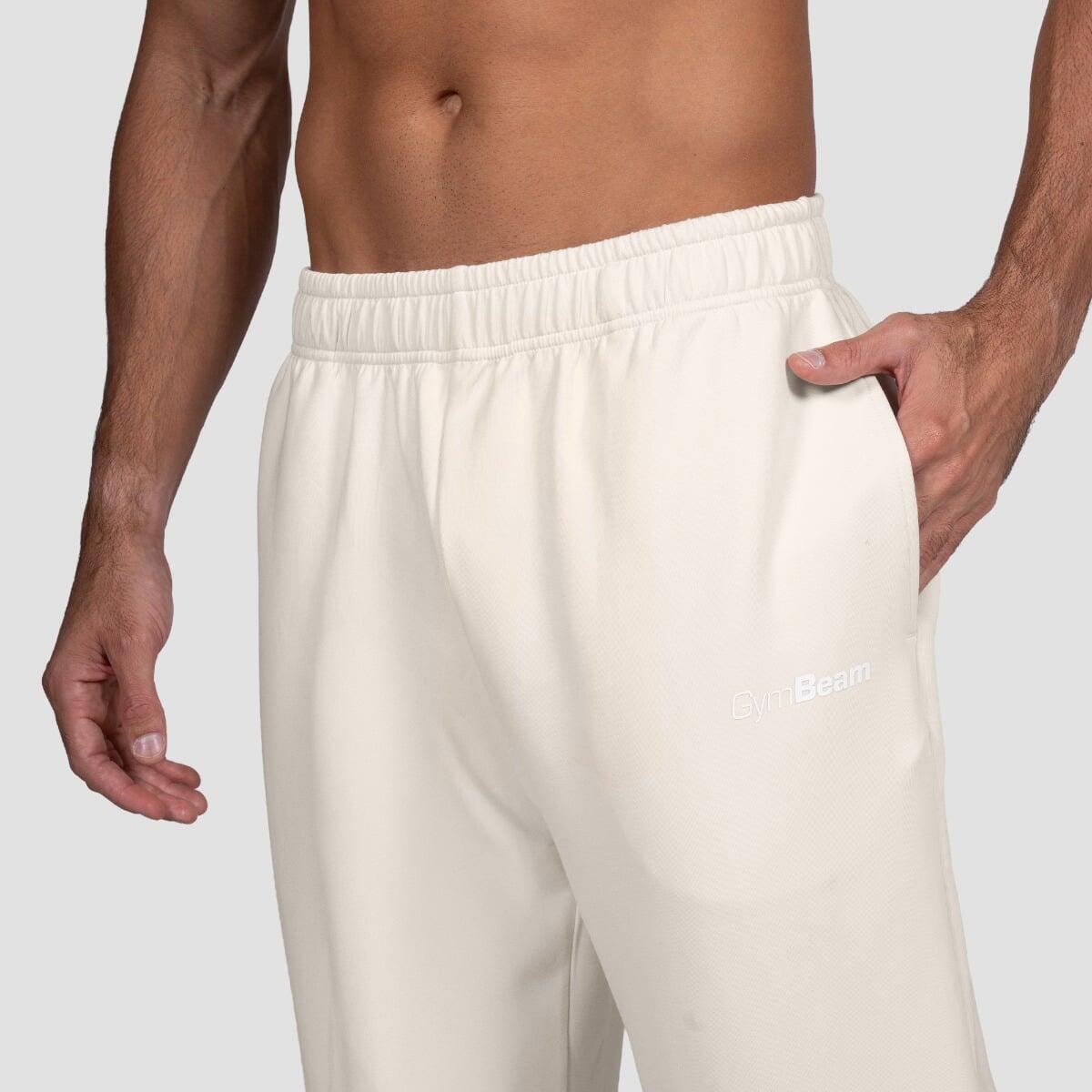 Pantaloni uomo tempo libero oversize crema Relay 2/7
