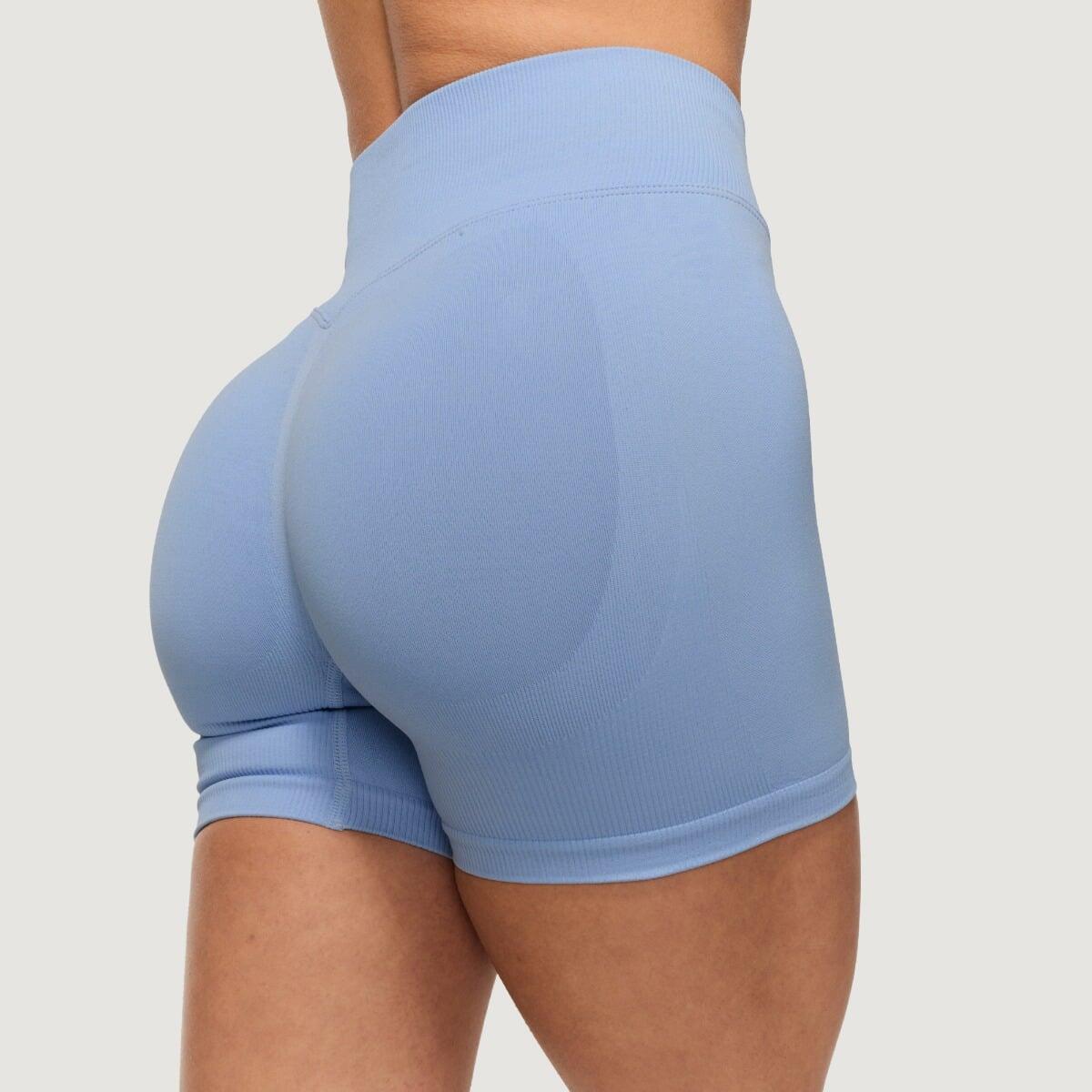 Pantaloncini donna fitness slim blu NEO 6/7