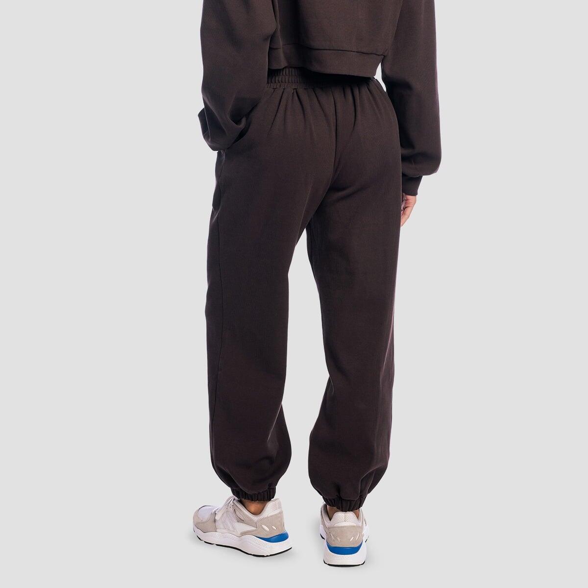 Pantaloni donna oversize marroni Aura 3/7