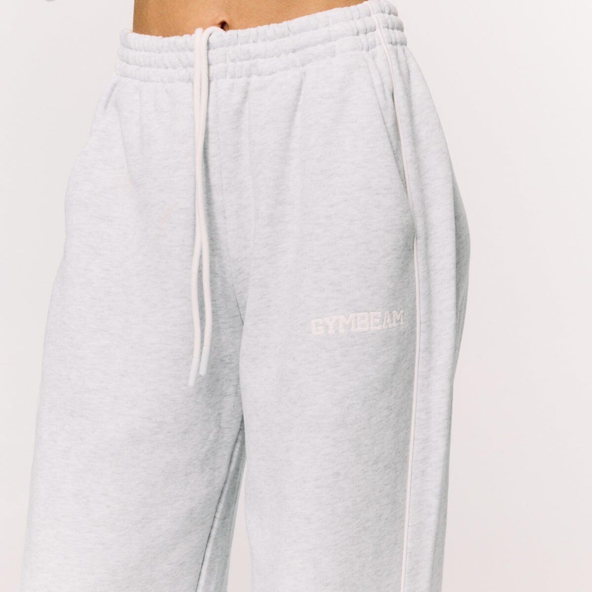 Spodnie damskie fitness oversize szare Varsity 2/5