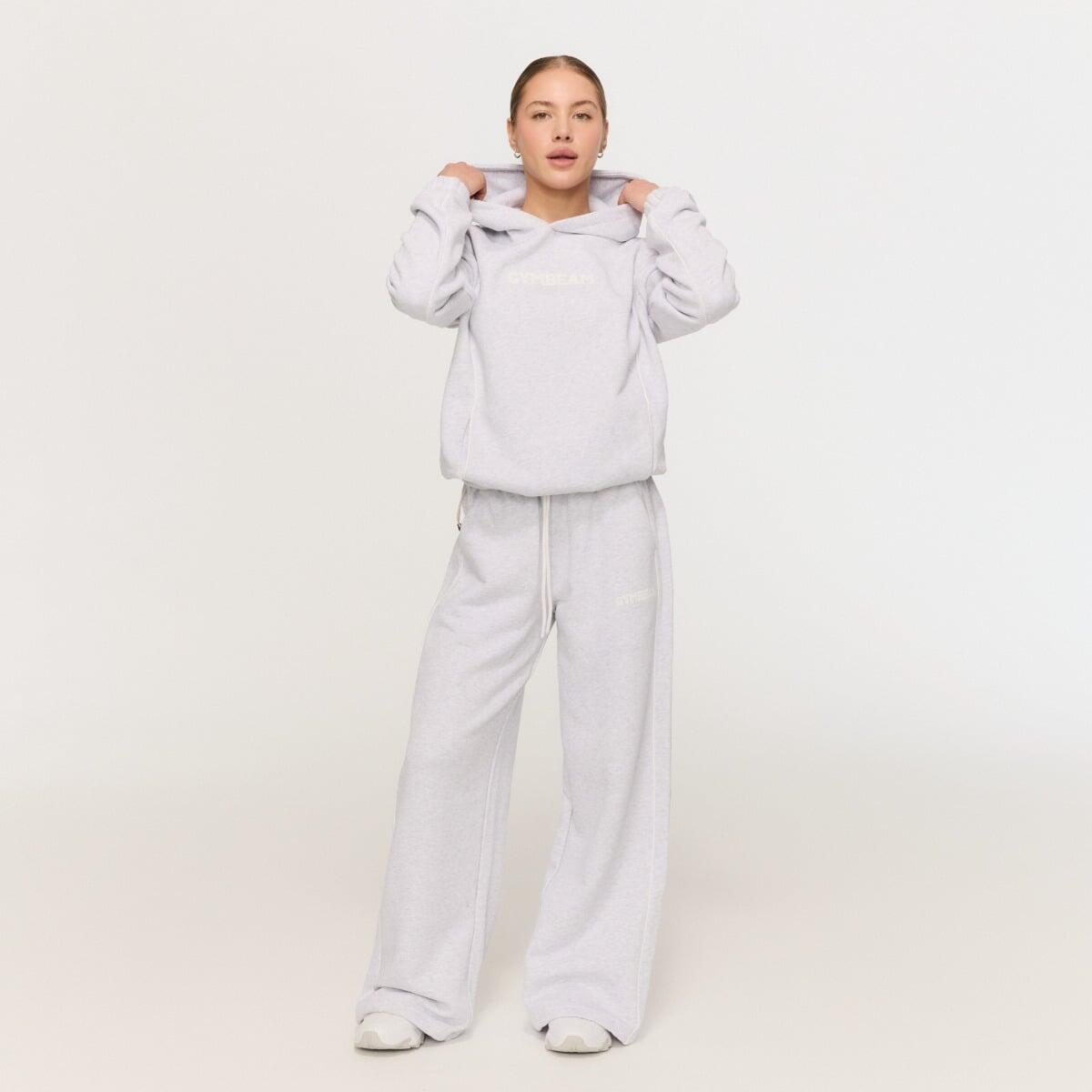 Spodnie damskie fitness oversize szare Varsity 4/5
