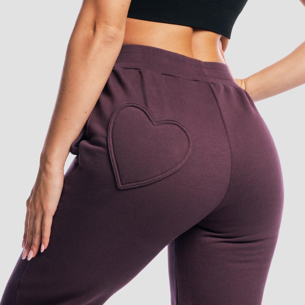 Pantaloni donna palestra oversize viola Eclipse 2/7