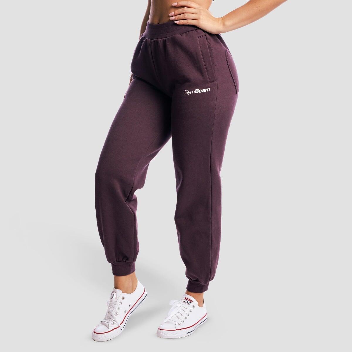 Pantaloni donna palestra oversize viola Eclipse 4/7