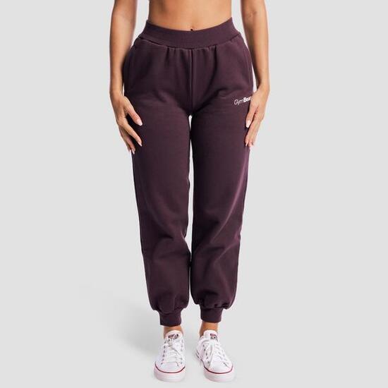 Spodnie damskie fitness jogger oversize z kieszeniami