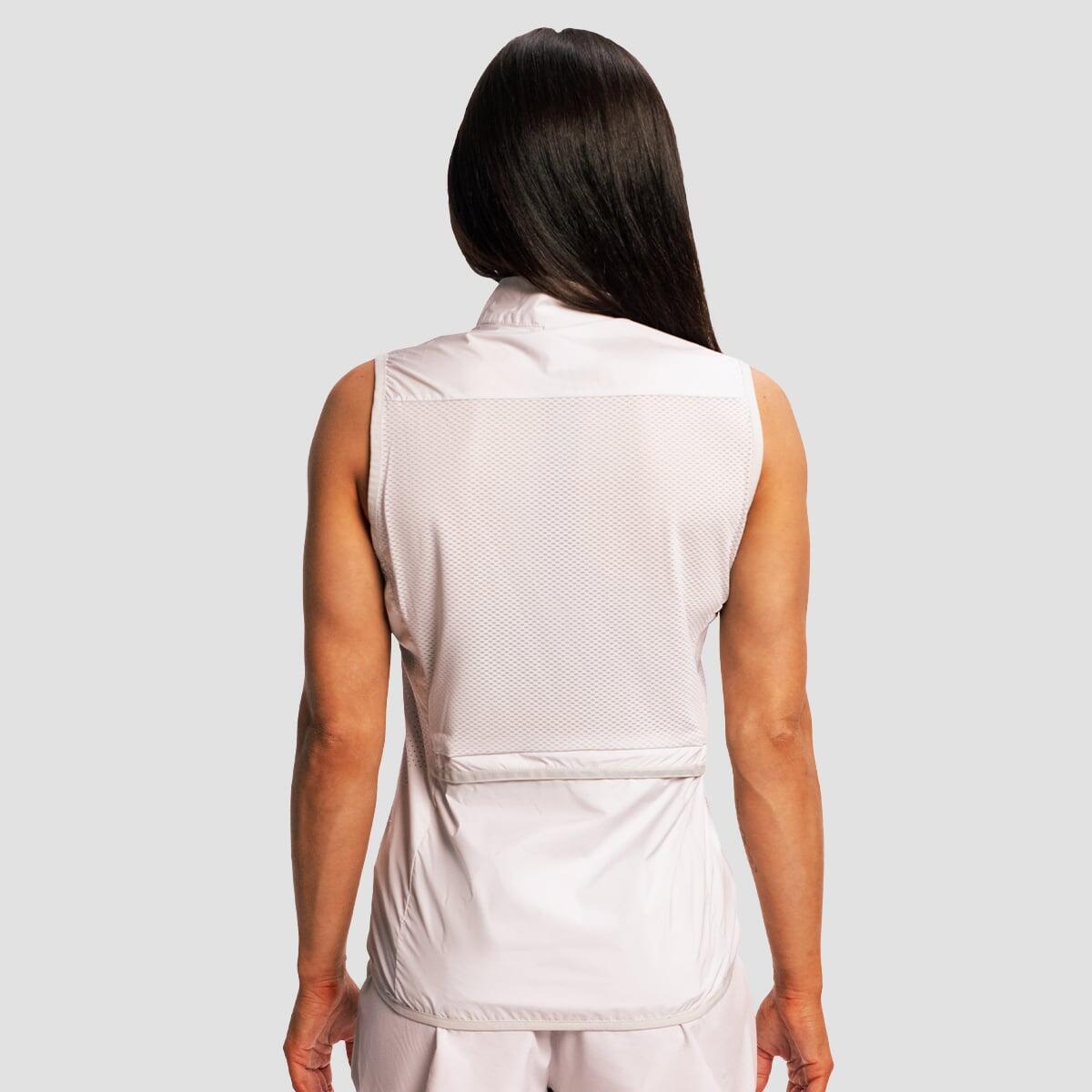 Gilet donna running senza maniche grigio Pulse X 3/7