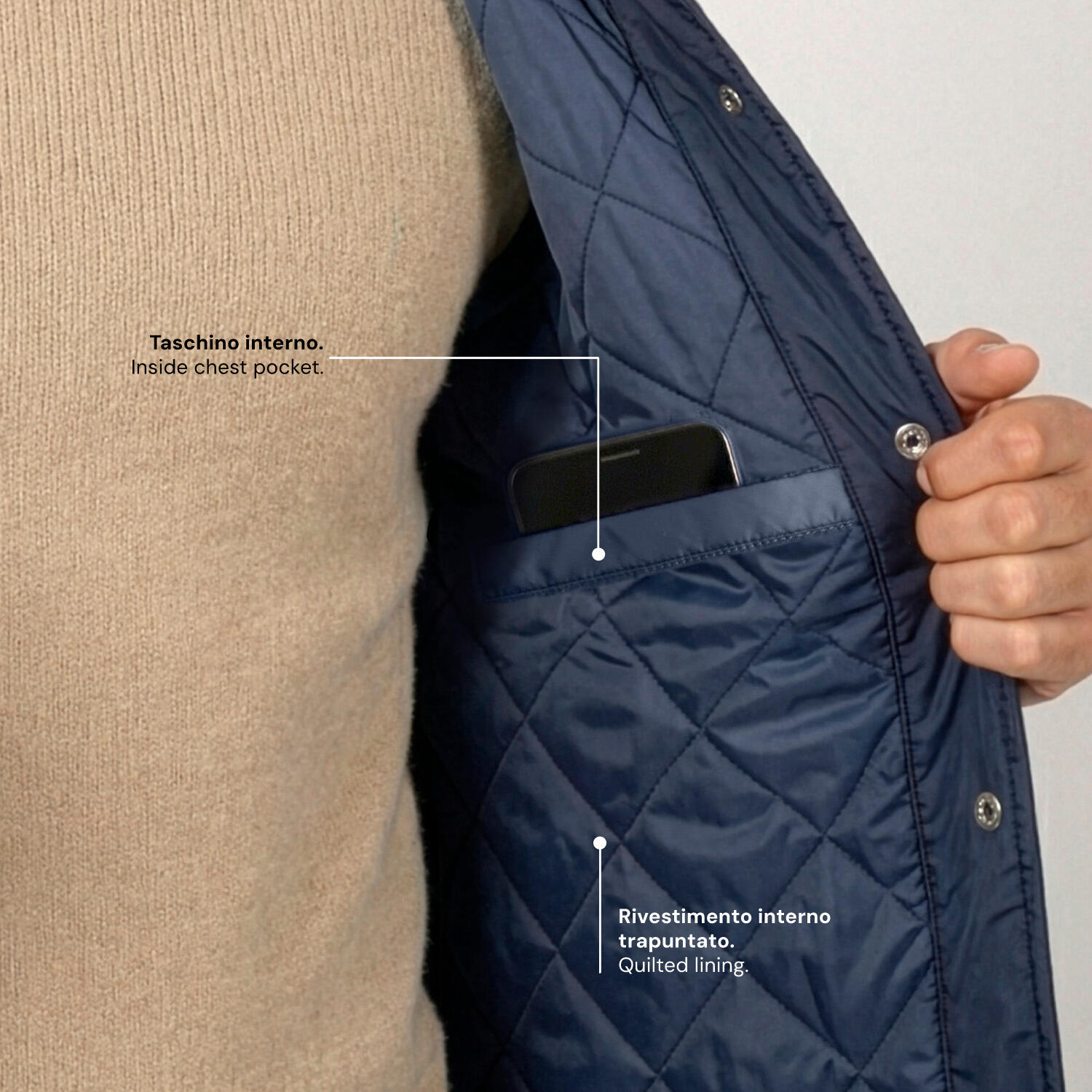 Giacca Overshirt Impermeabile Uomo 5/7