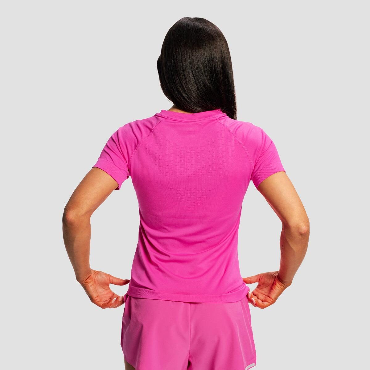 T-shirt donna running traspirante viola Pulse X 3/7