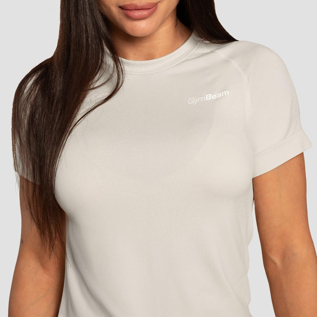 T-shirt donna running traspirante grigia Pulse X 2/7