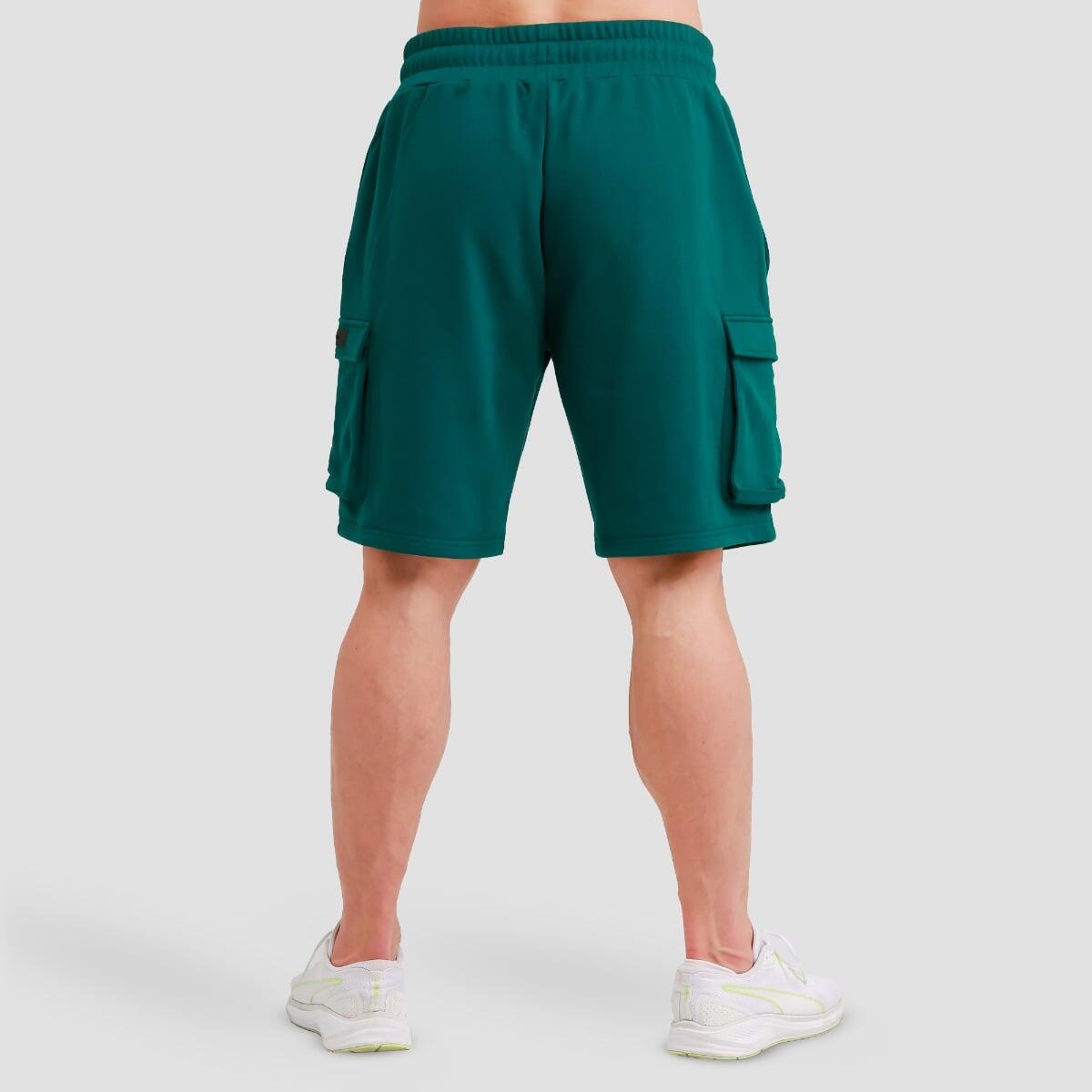 Pantaloncini uomo regular verdi Utility 2/7