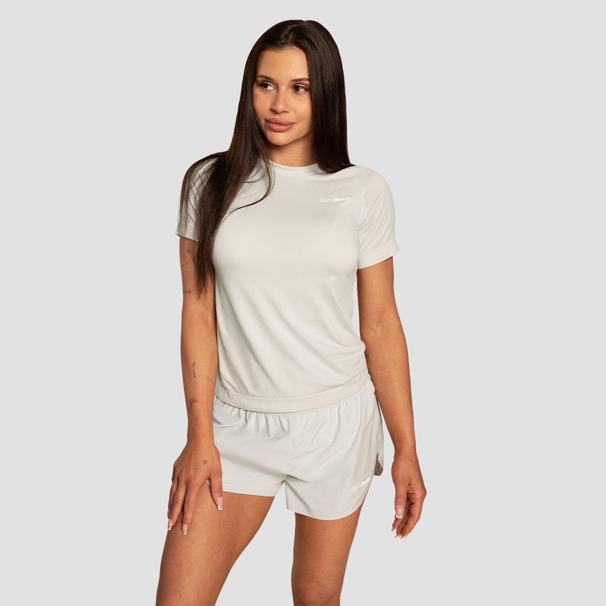 T-shirt donna running traspirante grigia Pulse X 4/7